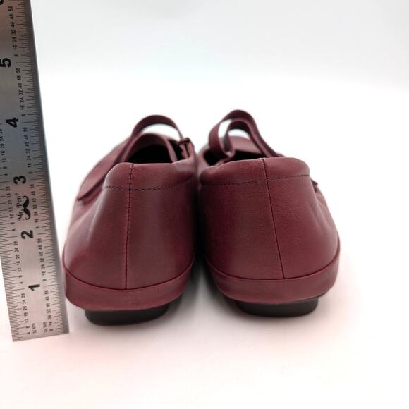 Naturalizer Behold Mary Jane Flat Women's Cranberry Size US9.5M EU40.5 - Picture 4 of 12